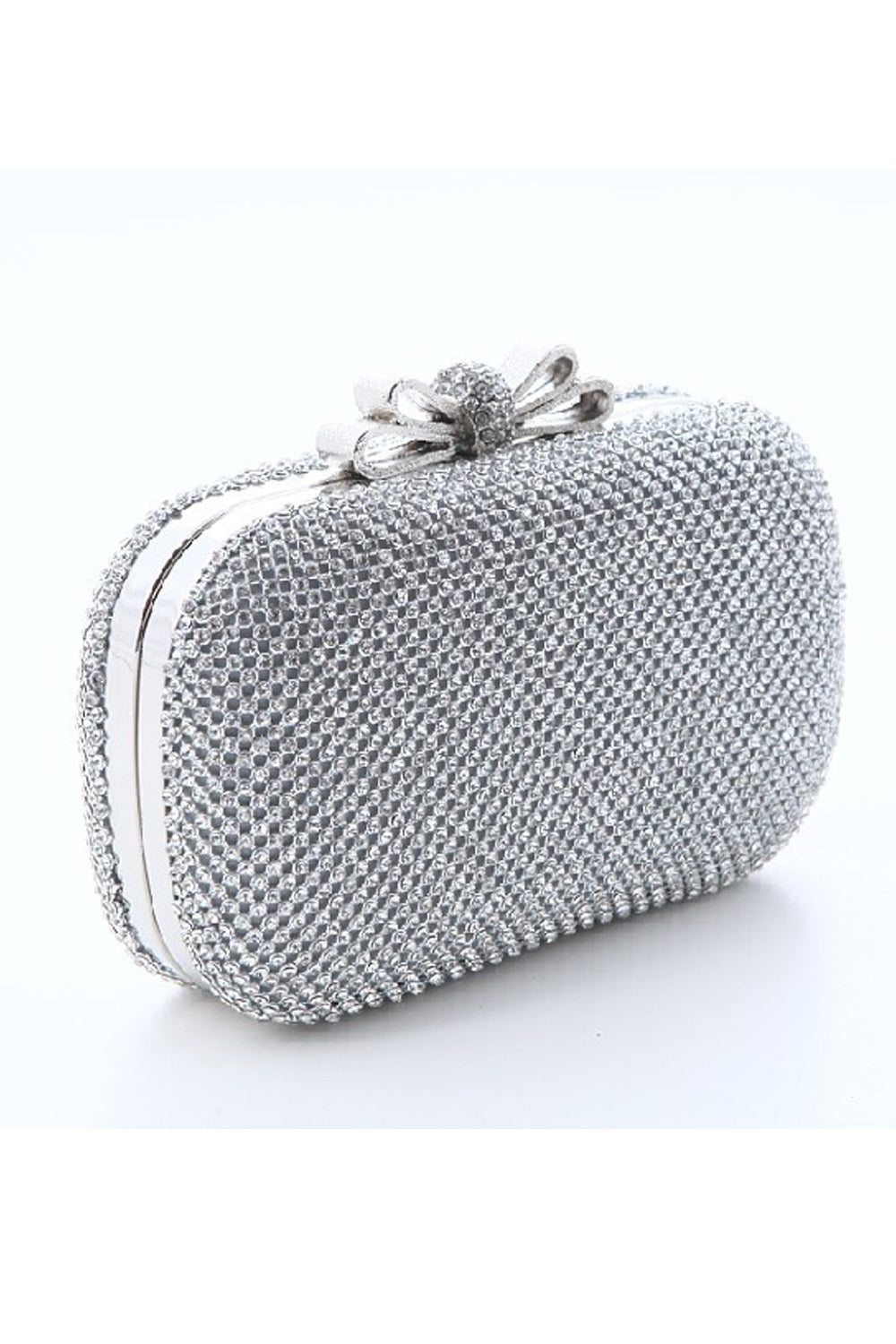 Women Rhinestone Designed Mini Clutch Bag