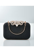 Women Fashion Shiny Base Evening Clutch Bag