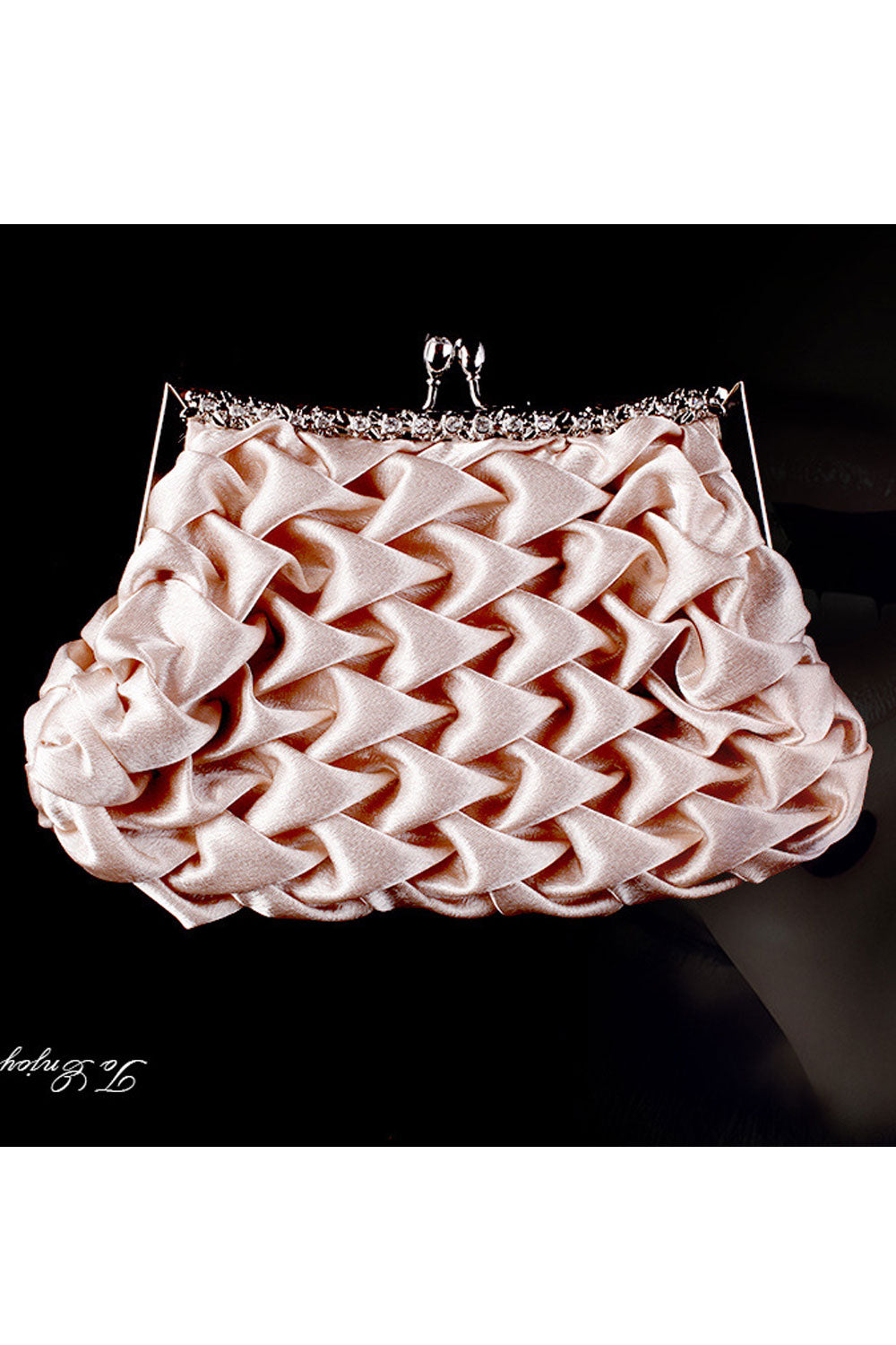 Women Charming Hook Closure Evening Clutch Bag