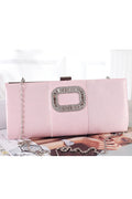 Women Fashion Rectangle Strap Clutch Bag