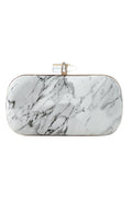 Women Fashion Stone Pattern Horizontal Occasional Clutch