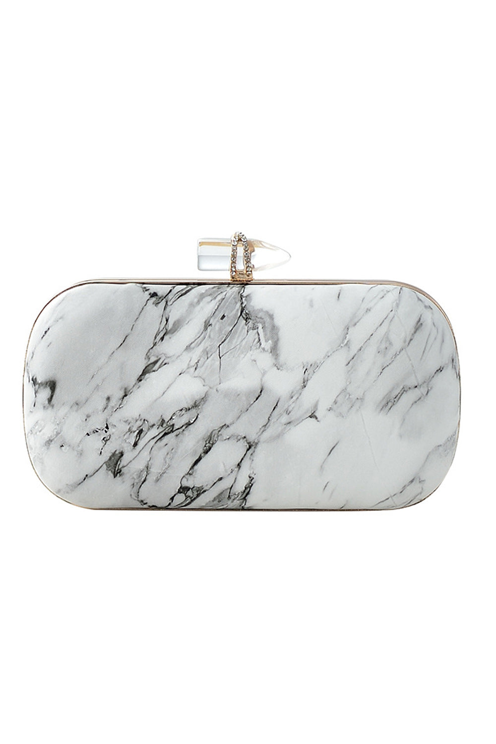 Women Fashion Stone Pattern Horizontal Occasional Clutch