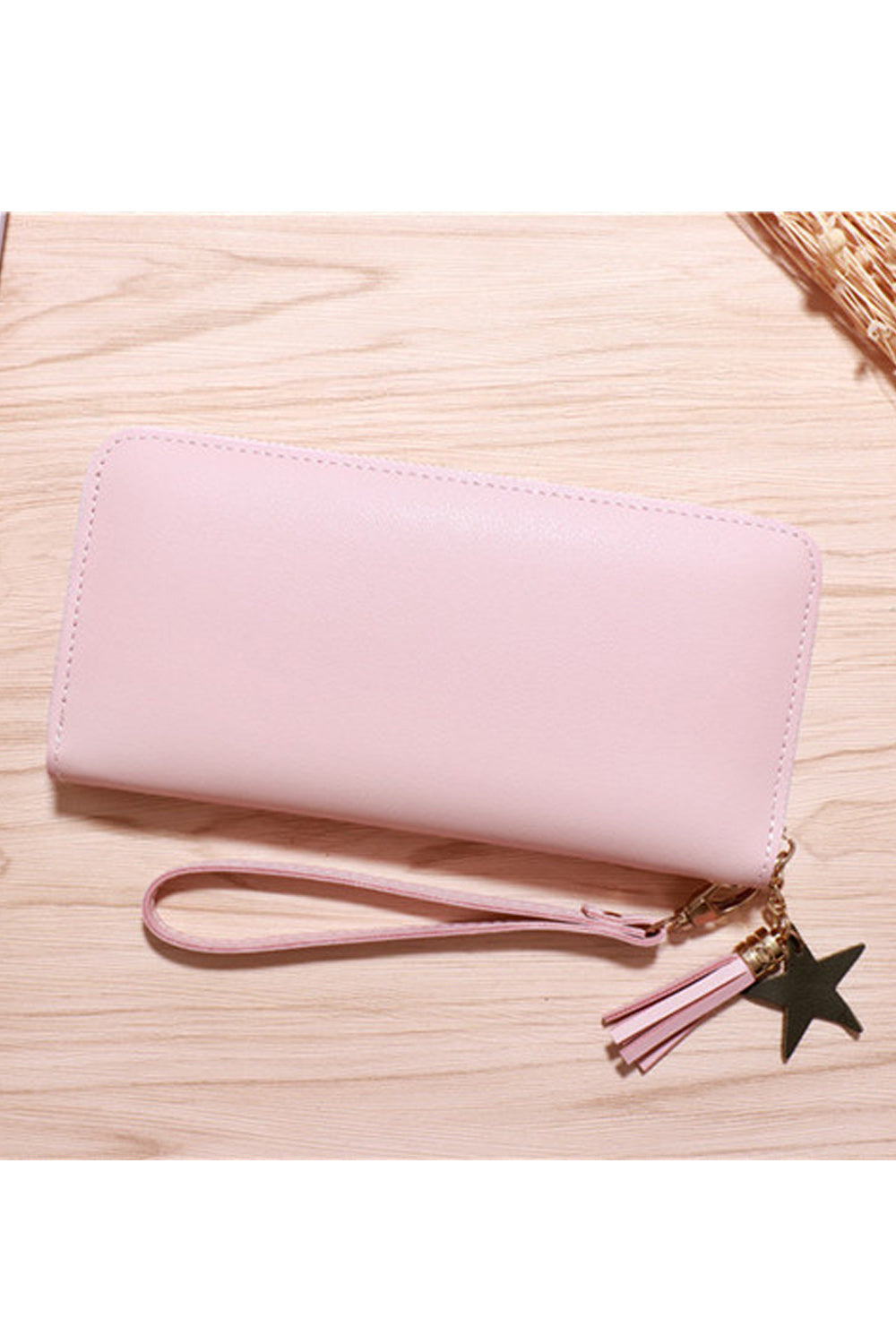 Women Rabbit Ear Cash Holder Zip Closure Casual Wallet
