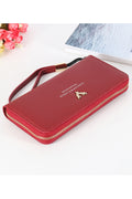 Women Hand Holding Smart Multi Card Holder Wallet