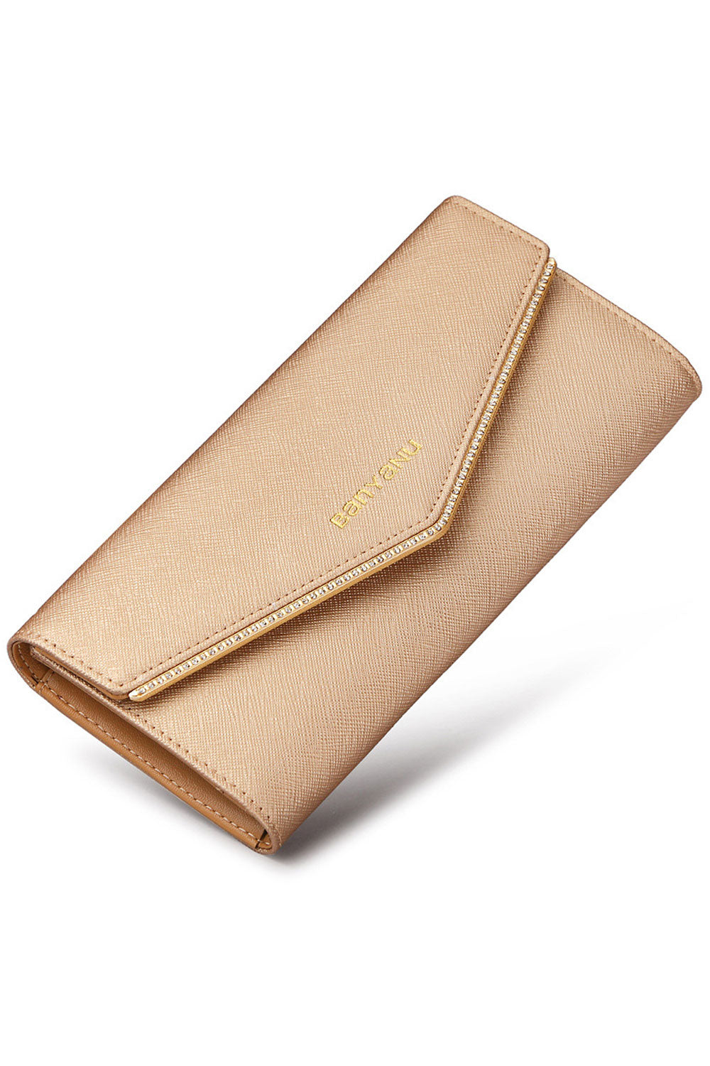 Women Three Fold Snap Closure Cash Holder Wallet