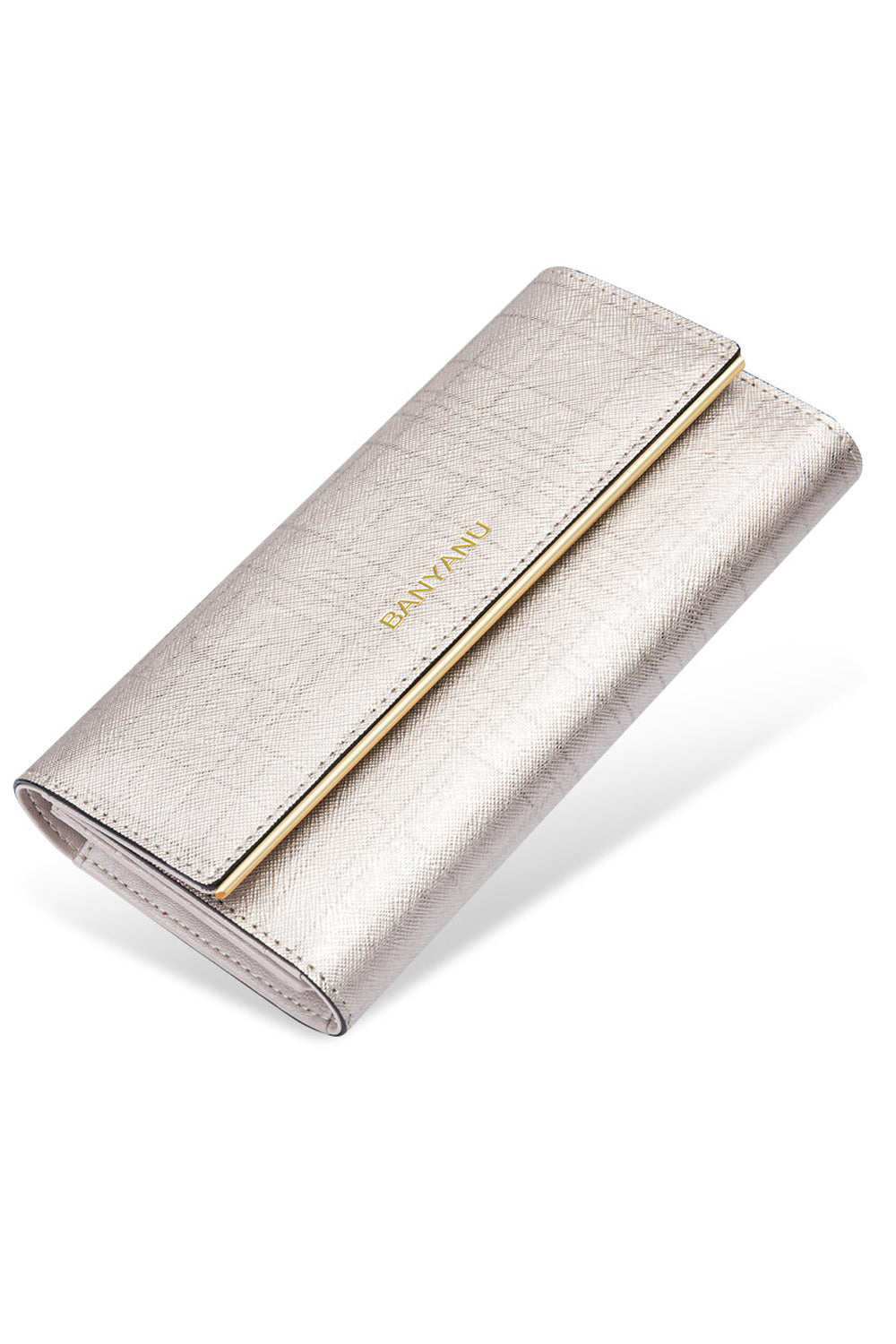 Women Fashion Three Folds Mid Length Casual Wallet