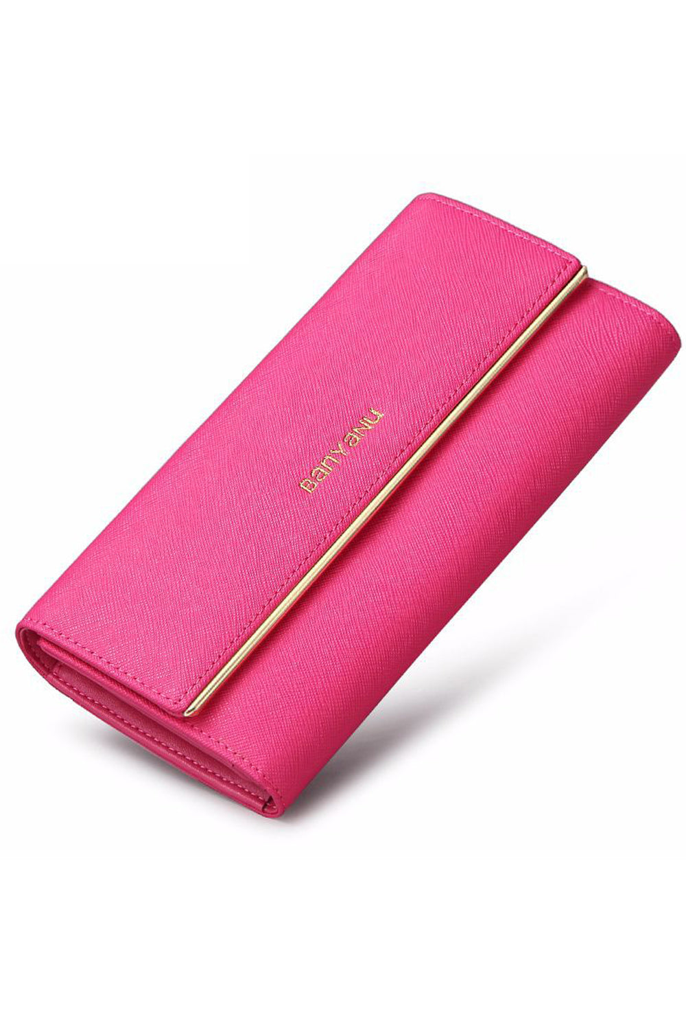 Women Large Capacity Zipper Pocket Wallet