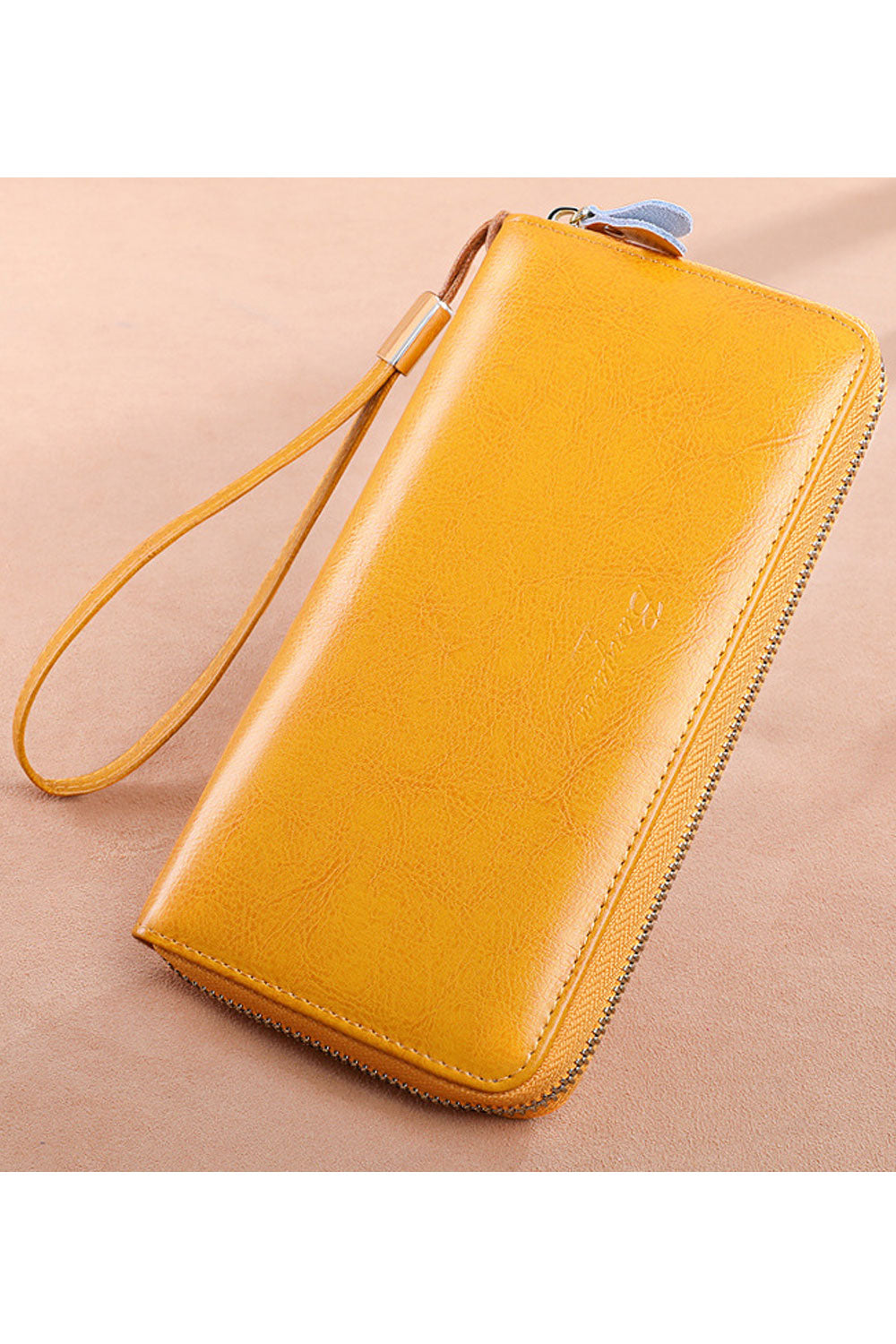 Women Multi Card Holder Zipper Clutch