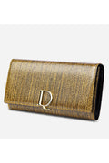 Women Shiny Surface Multi Card Holder Wallet