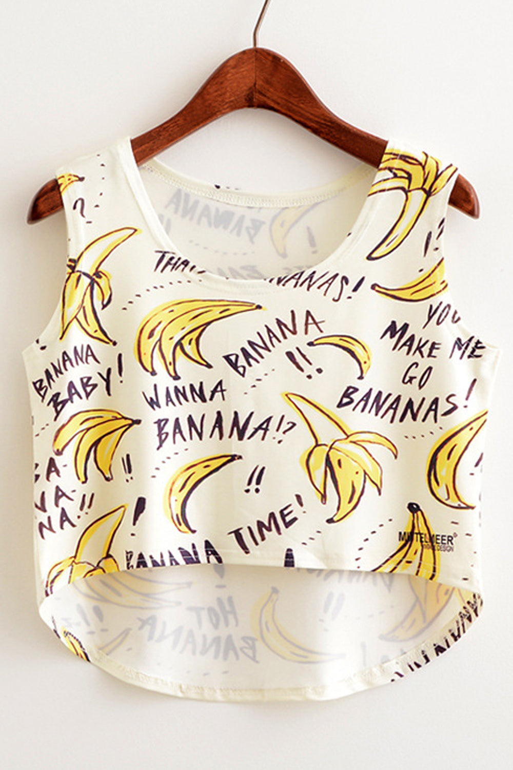Women Beautiful Print High Low Hem Comfortable Camisole Top