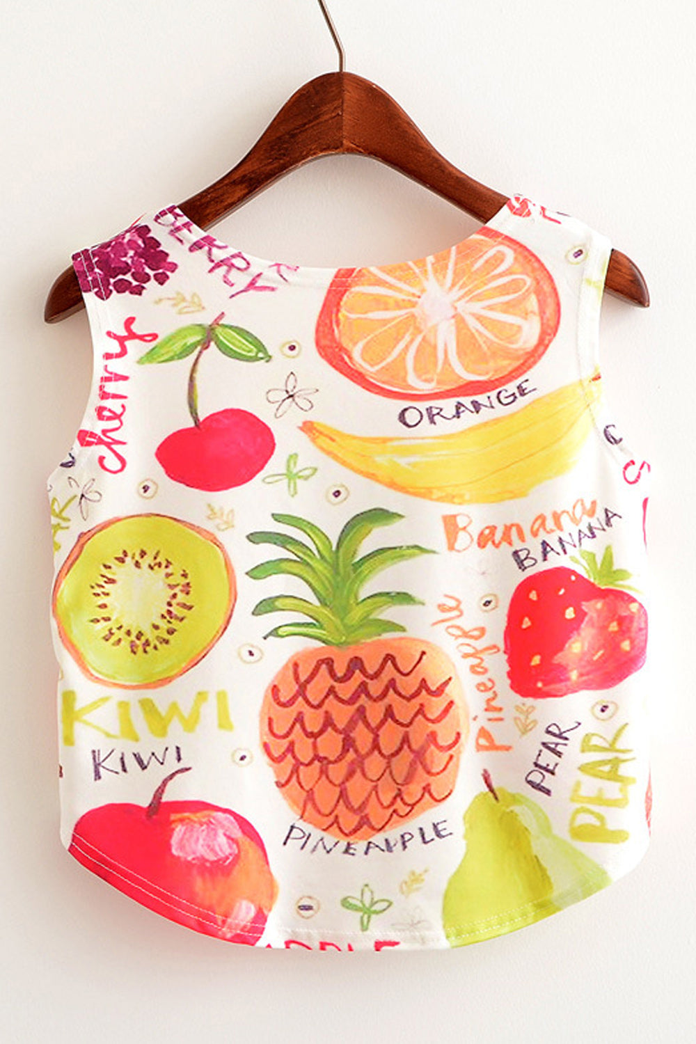 Women Beautiful Print High Low Hem Comfortable Camisole Top