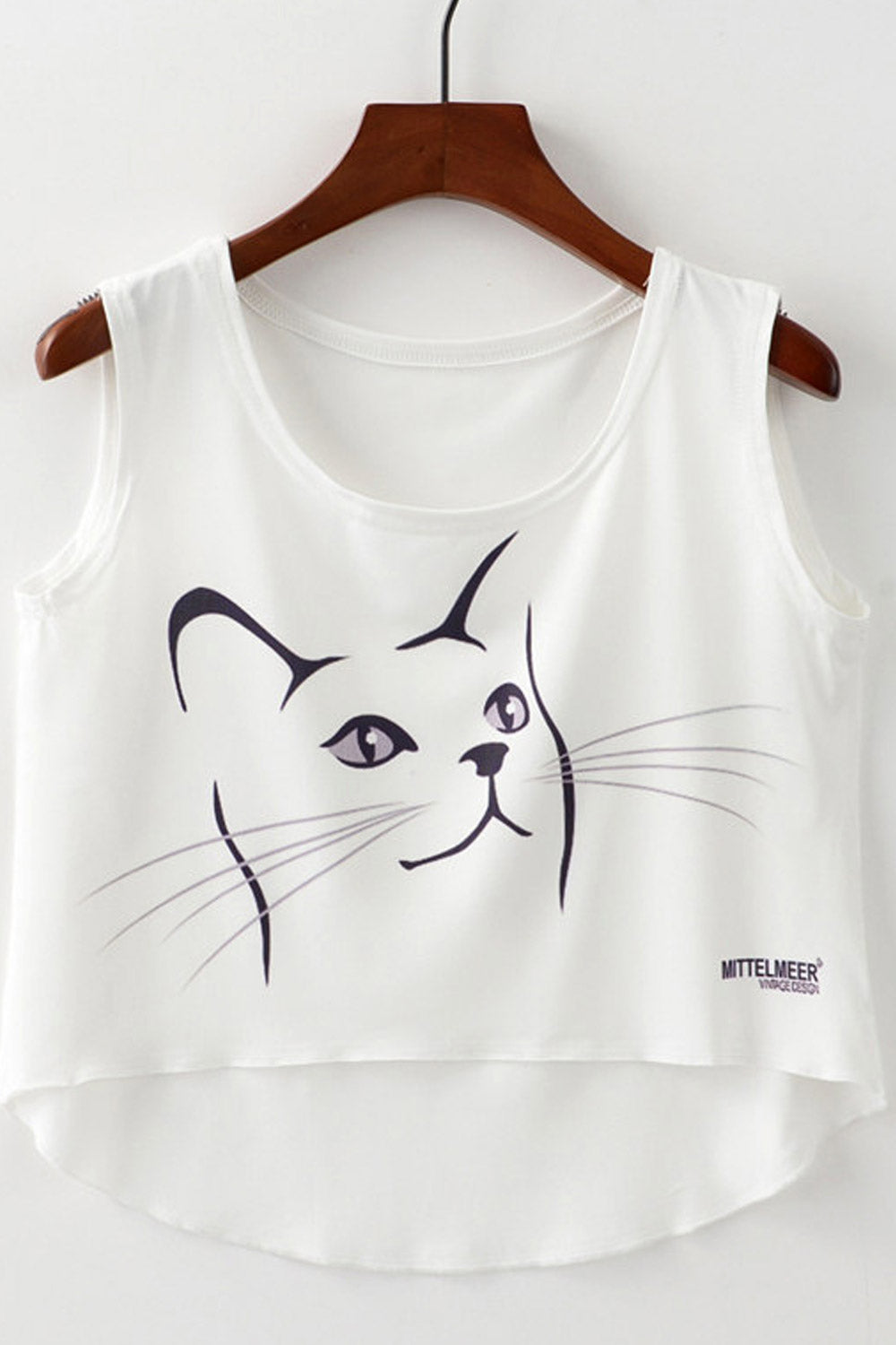 Women Elegant Design Irregular Hem Camisole Top