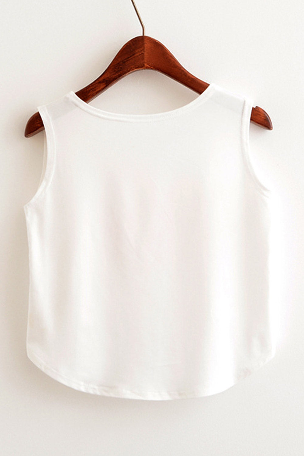 Women Stylish Design Sleeveless Irregular Camisole Top