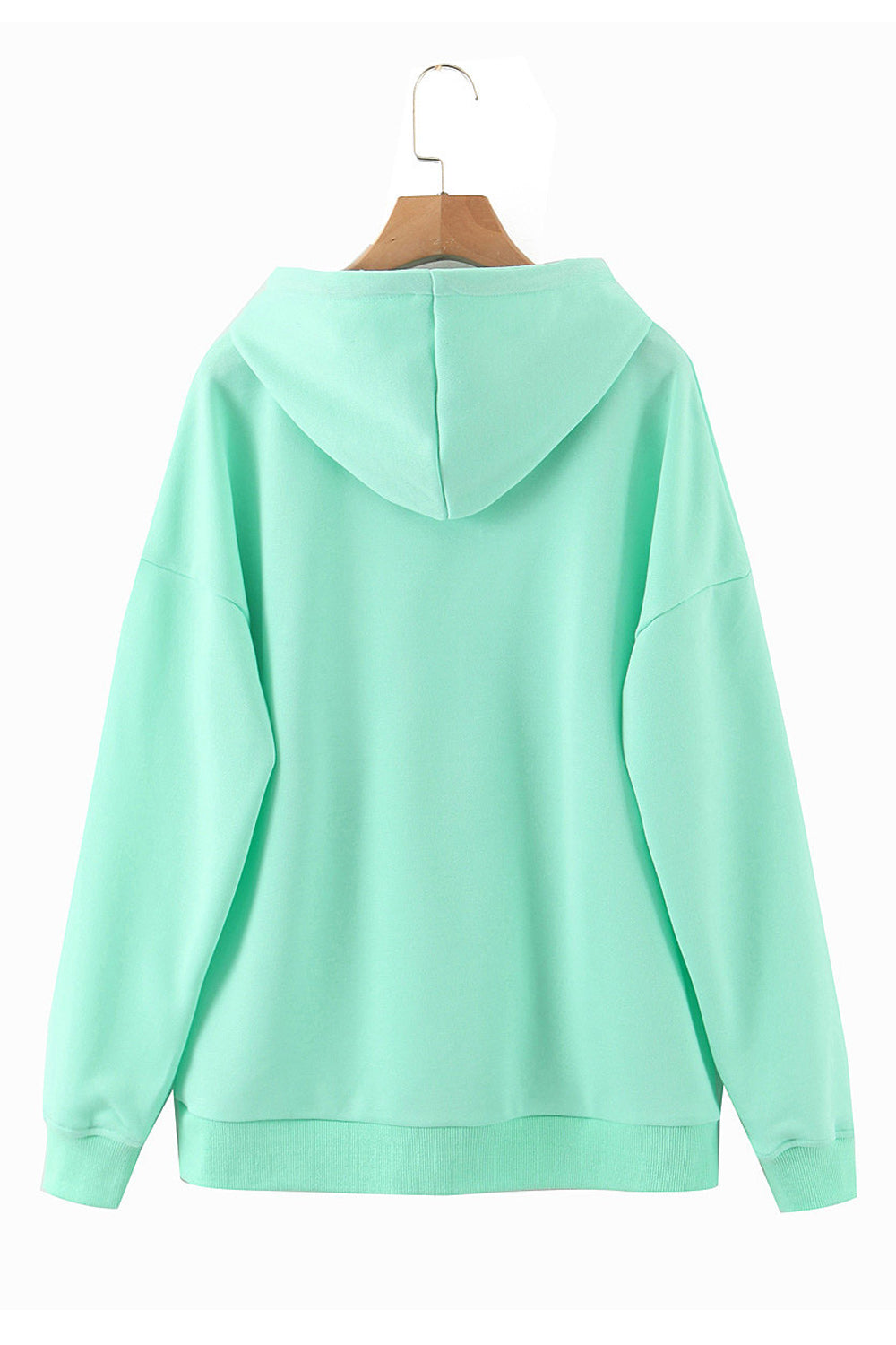 Women Elegant Solid Pattern Cozy Decent Styled Hoodie