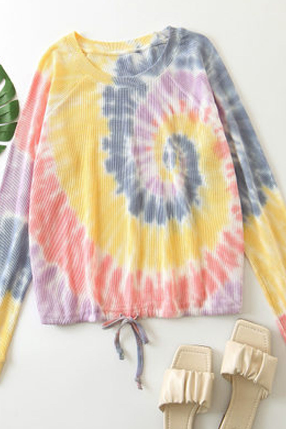 Women Comfortable Round Neck Printed Pattern Long Sleeve Soft Sweatshirt