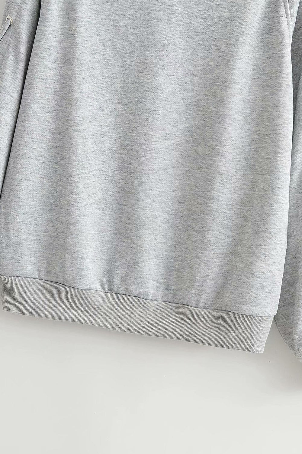 Women Stretchable Solid Colored Long Sleeve Hollow Straps Sweatshirt