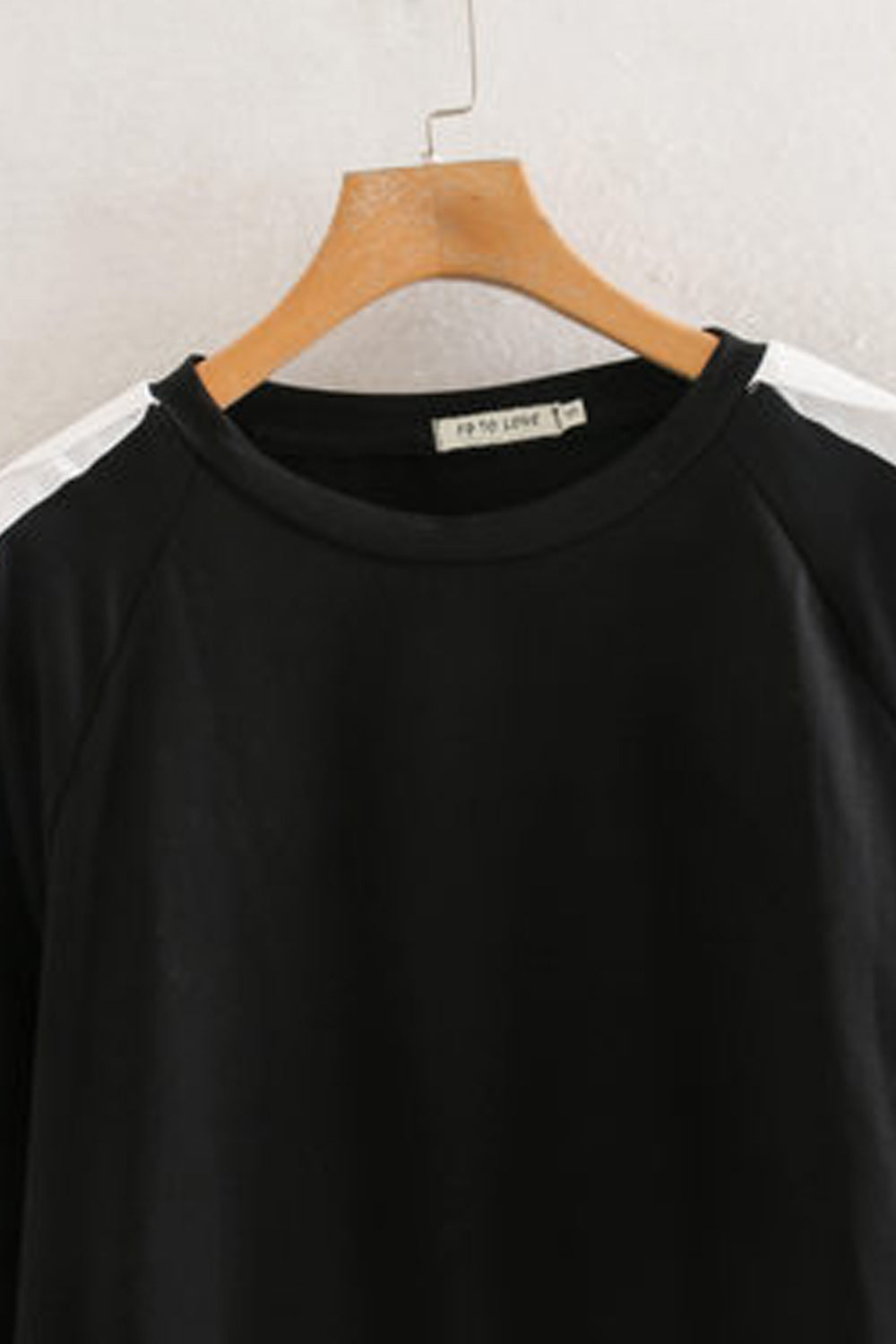 Women Micky Mouse Printed Ribbed Cuff Long Sleeve Elegant Sweatshirt