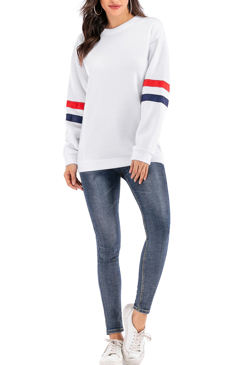 Women Stretchable Regular Fit Long Sleev