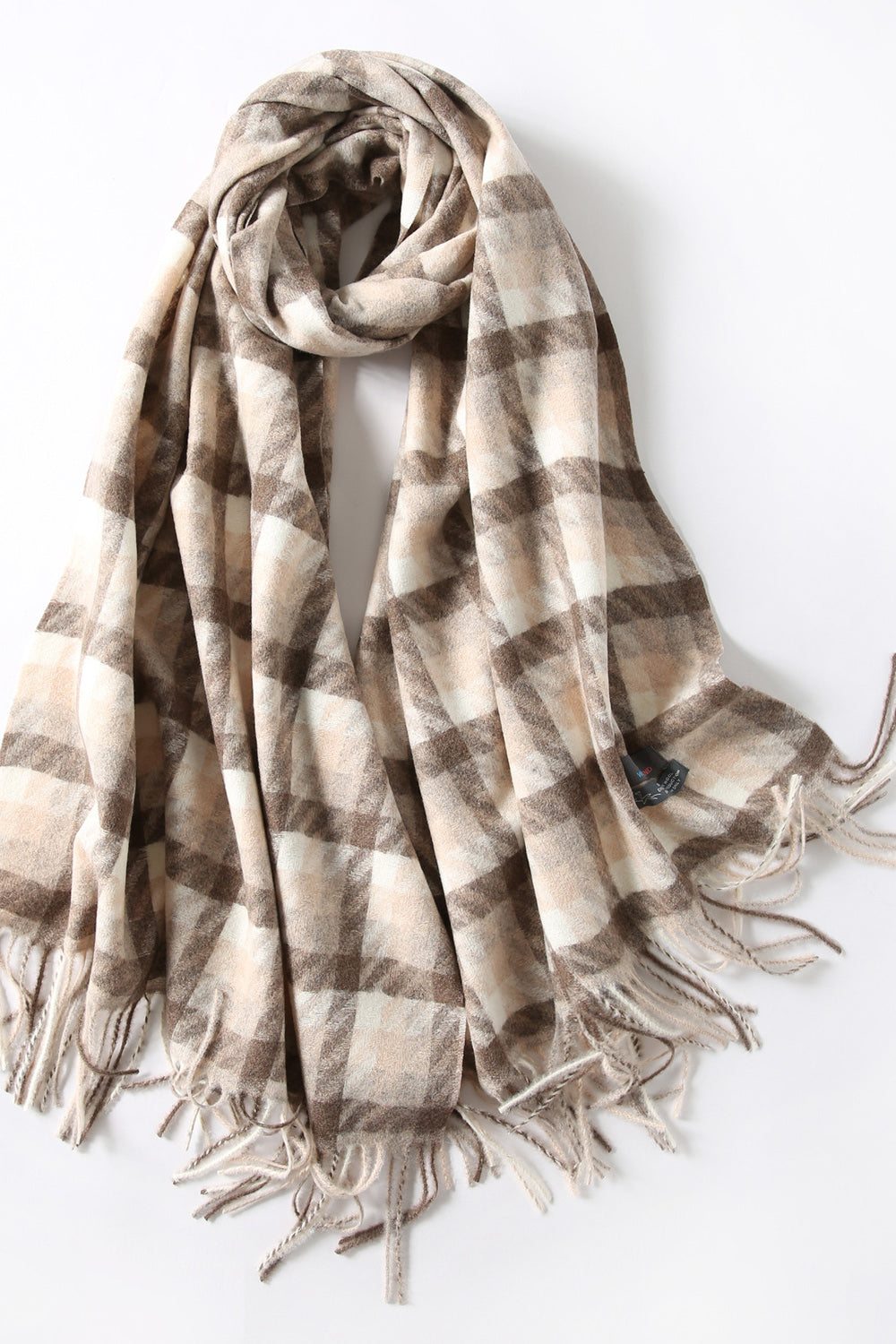 Women Thick Plaid Style Warm Comfortable Pretty Muffler