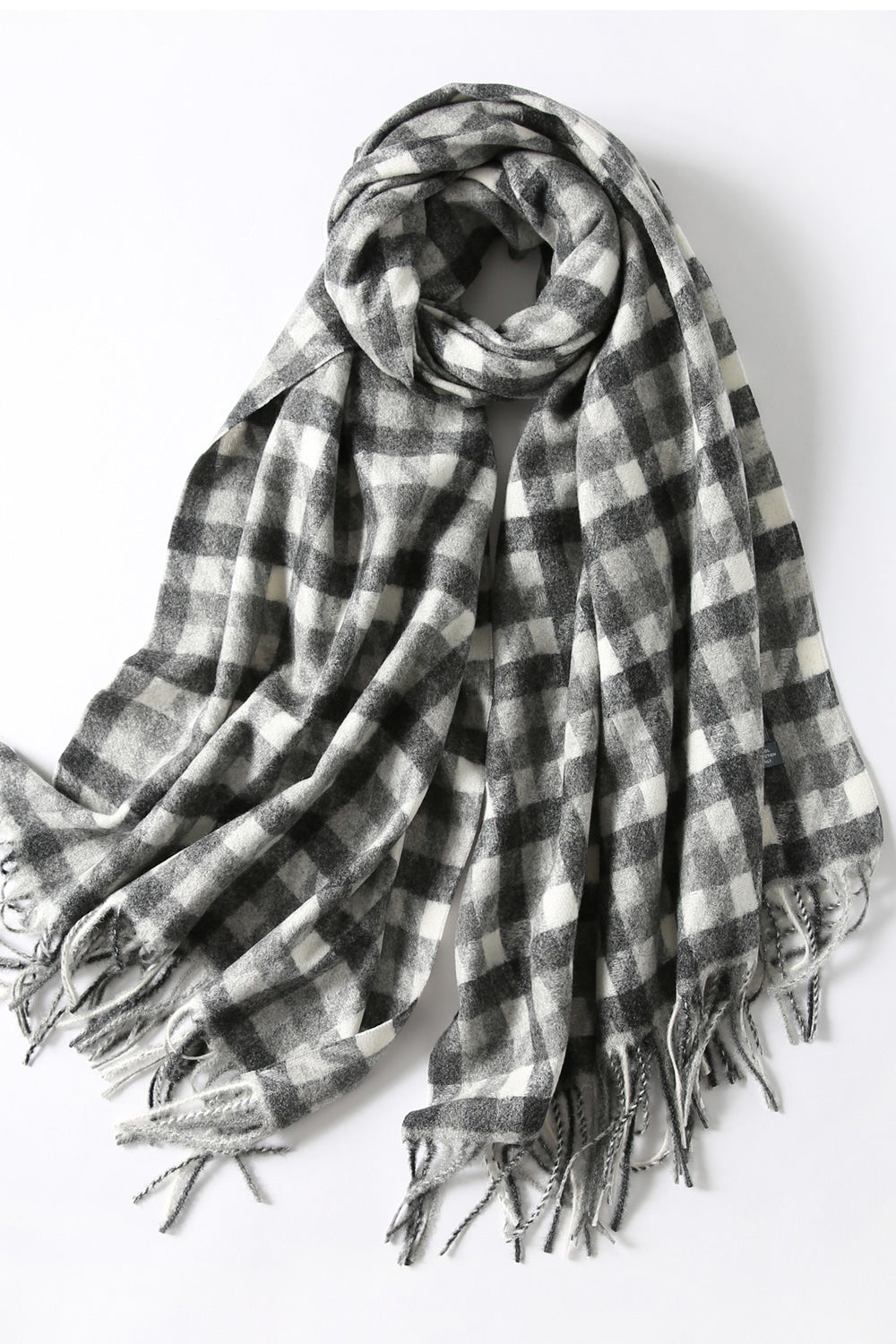 Women Thick Plaid Style Warm Comfortable Pretty Muffler