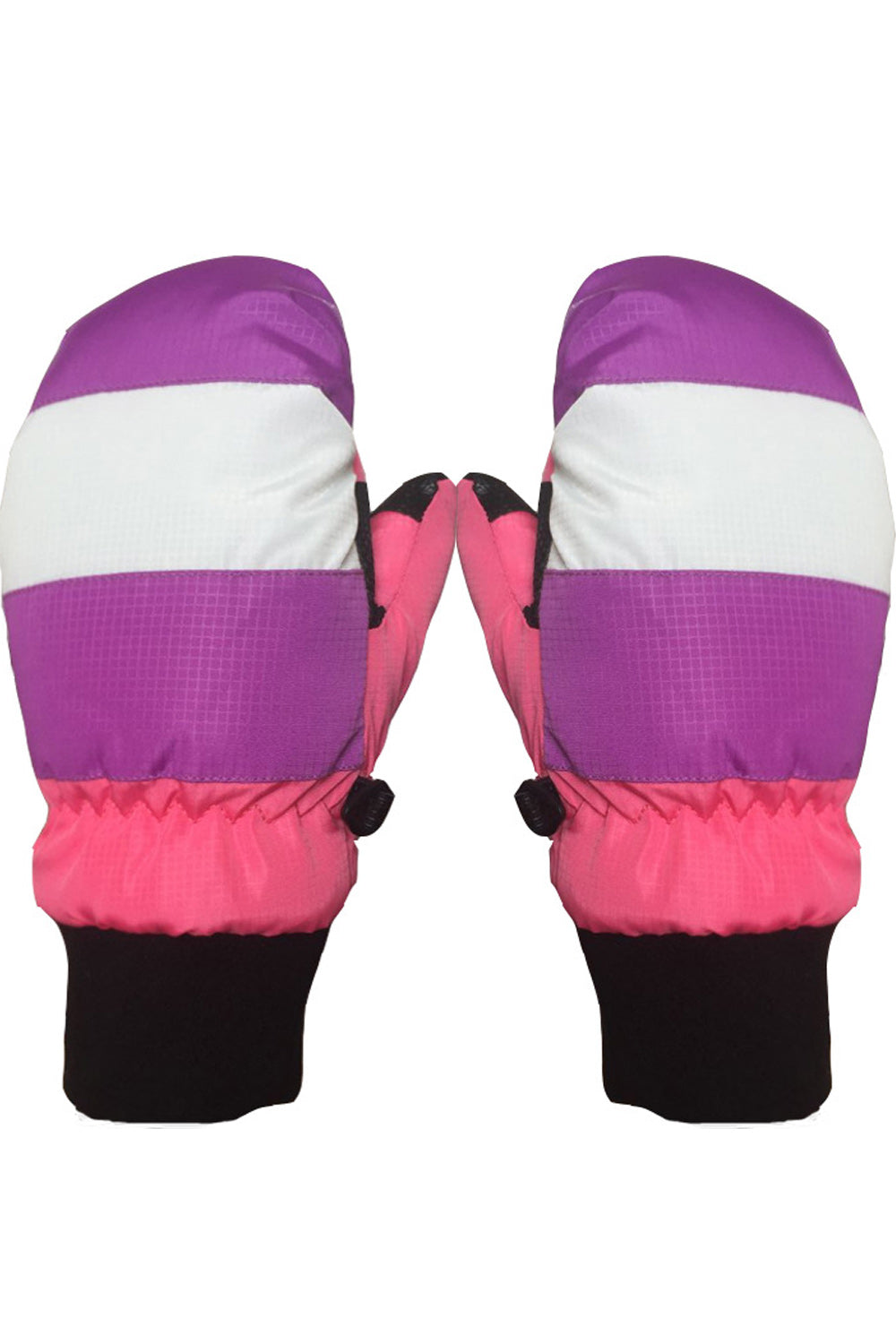 Women Soft Feel Thick Windproof Outdoor Ski Gloves