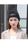 Women Soft All Match Coldproof Earmuffs Knitted Hat
