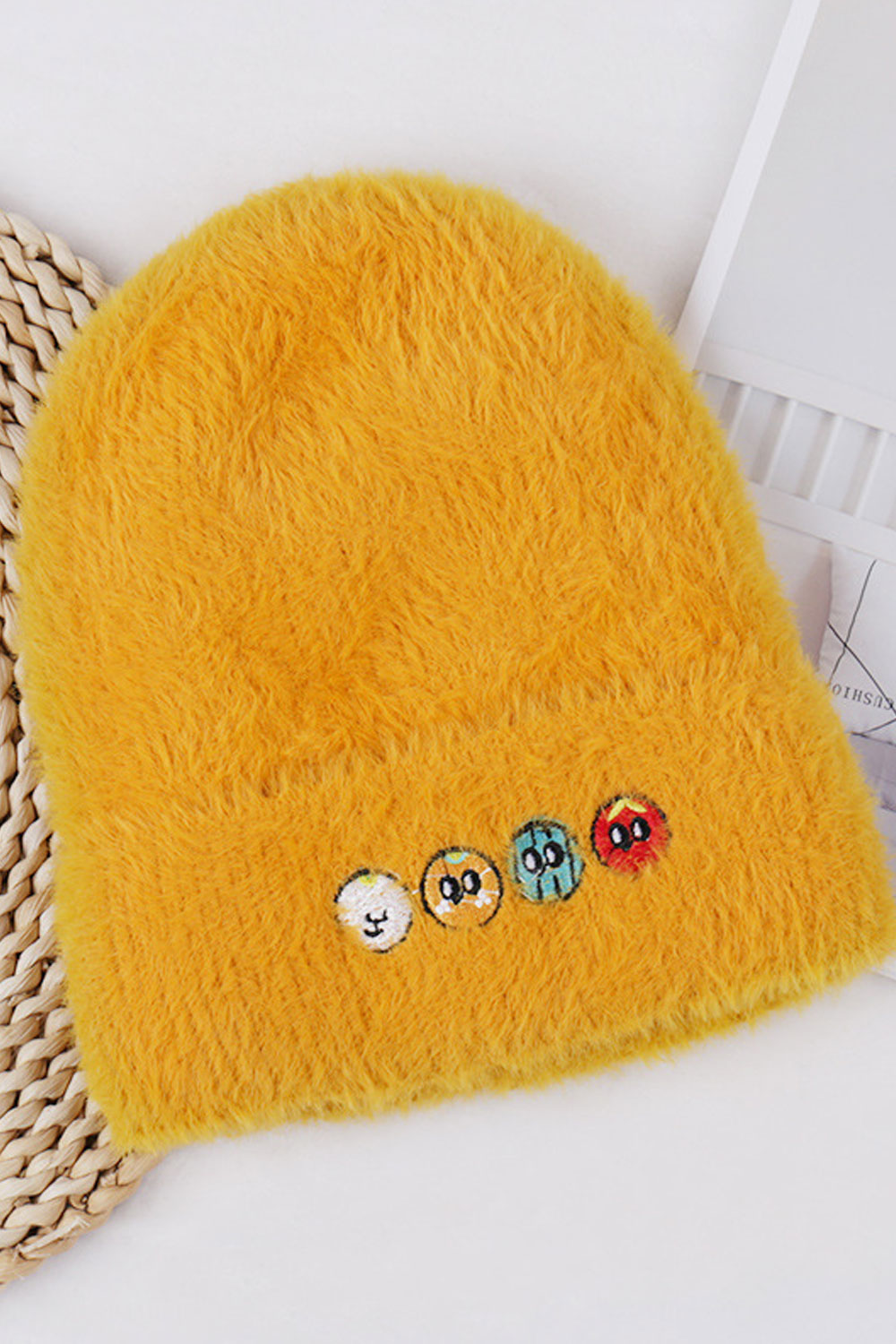 Women Soft All Match Coldproof Earmuffs Knitted Hat