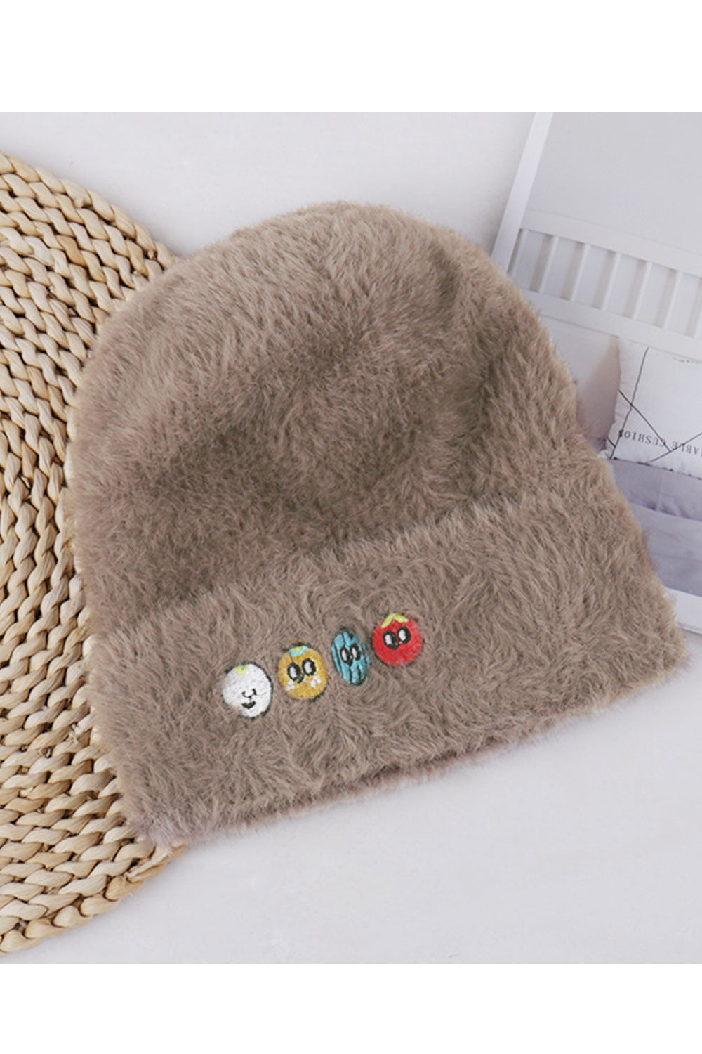 Women Soft All Match Coldproof Earmuffs Knitted Hat
