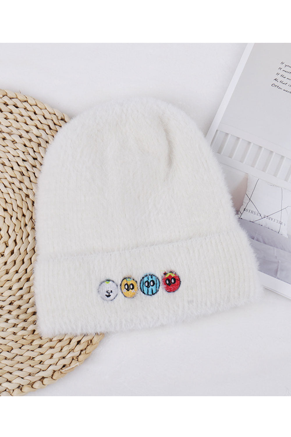 Women Soft All Match Coldproof Earmuffs Knitted Hat