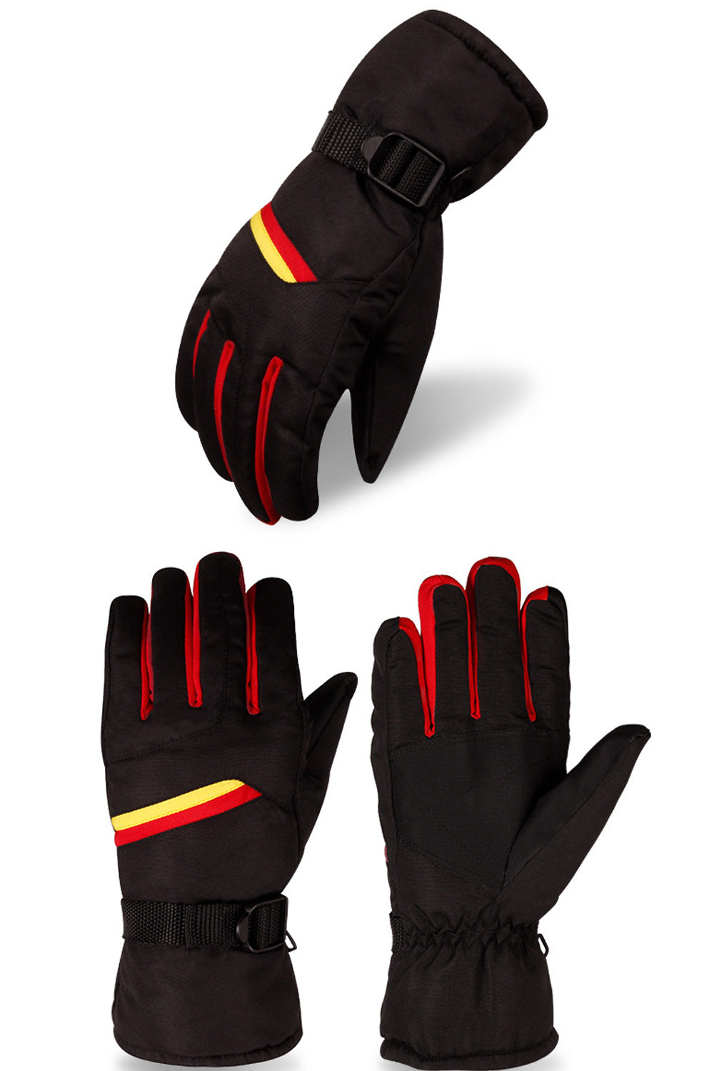 Women Warm Cold Protection Thick Outdoor Ski Gloves