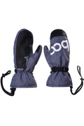 Women Thick Letter Printed Outdoor Warm Ski Gloves