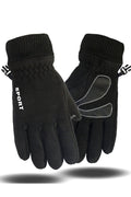 Women Thick Polar Fleece Windproof Winter Gloves