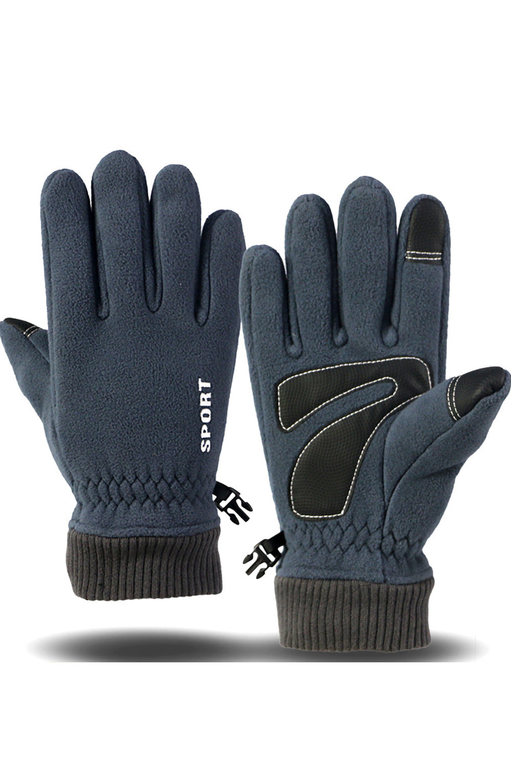 Women Thick Polar Fleece Windproof Winter Gloves