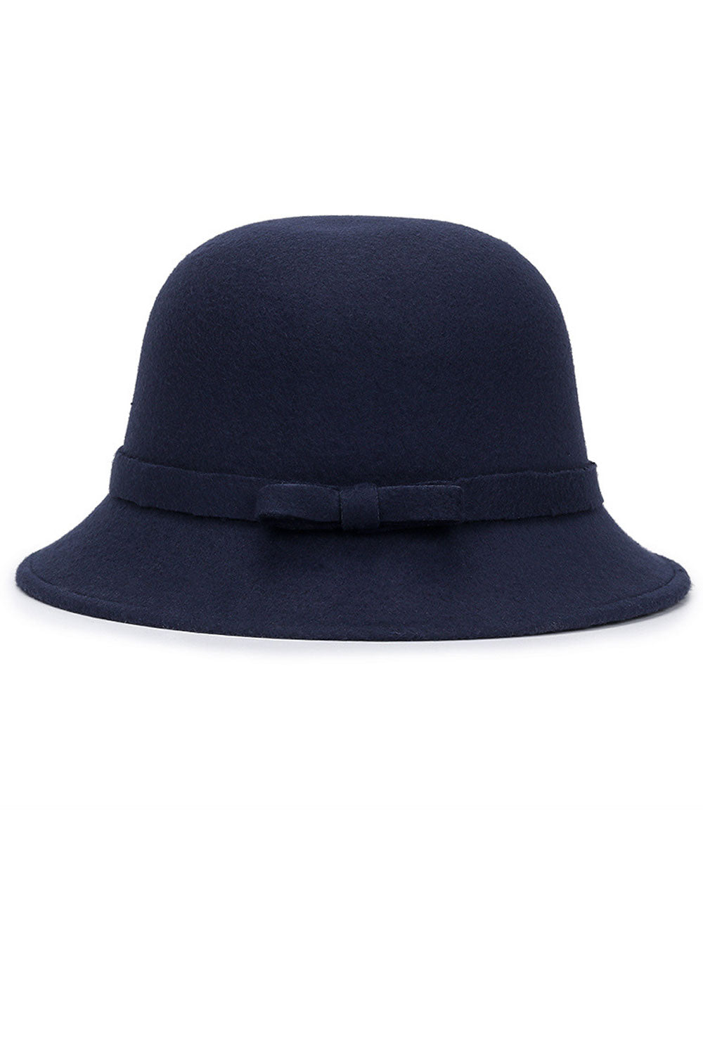 Women Lovely Bowknot Decoration Warm Beret Hat
