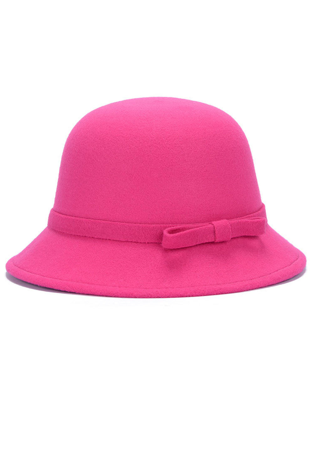 Women Lovely Bowknot Decoration Warm Beret Hat