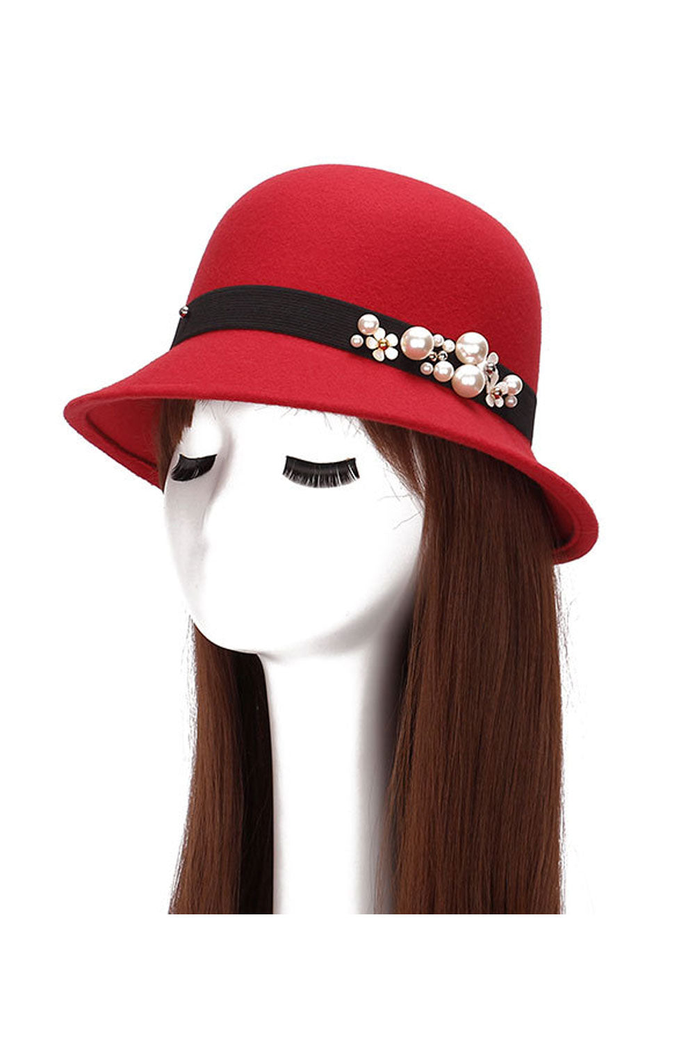 Women Beautiful Floret Decoration Warm B