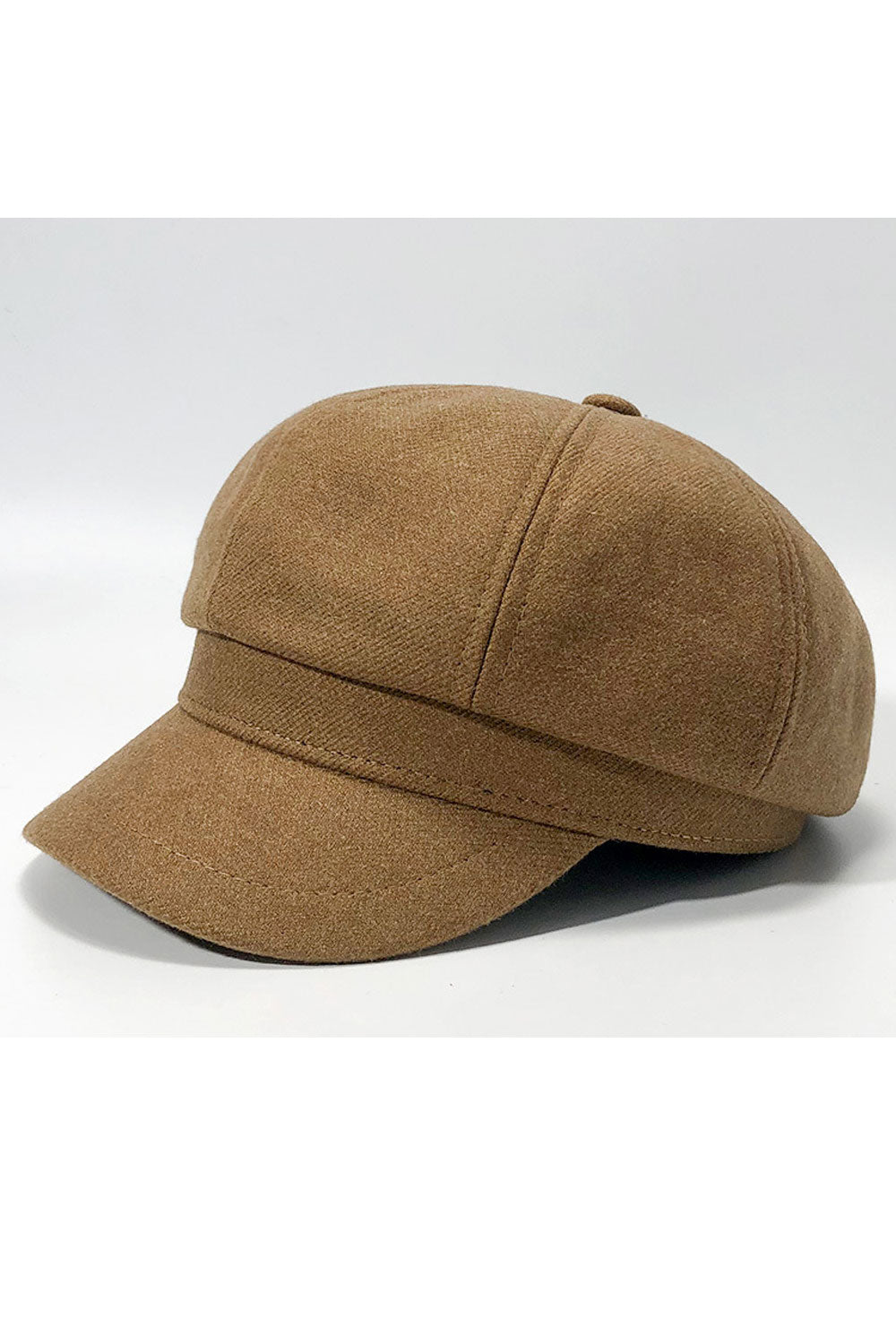 Women Comfort Solid Color Woolen Autumn & Winter Beret Hat