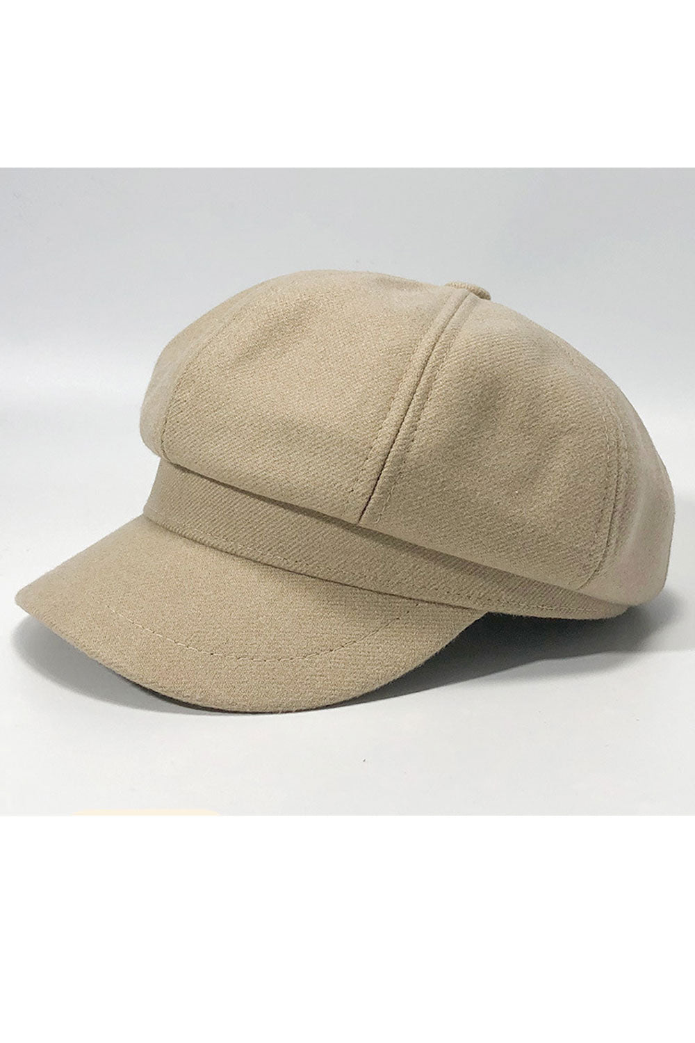 Women Comfort Solid Color Woolen Autumn & Winter Beret Hat