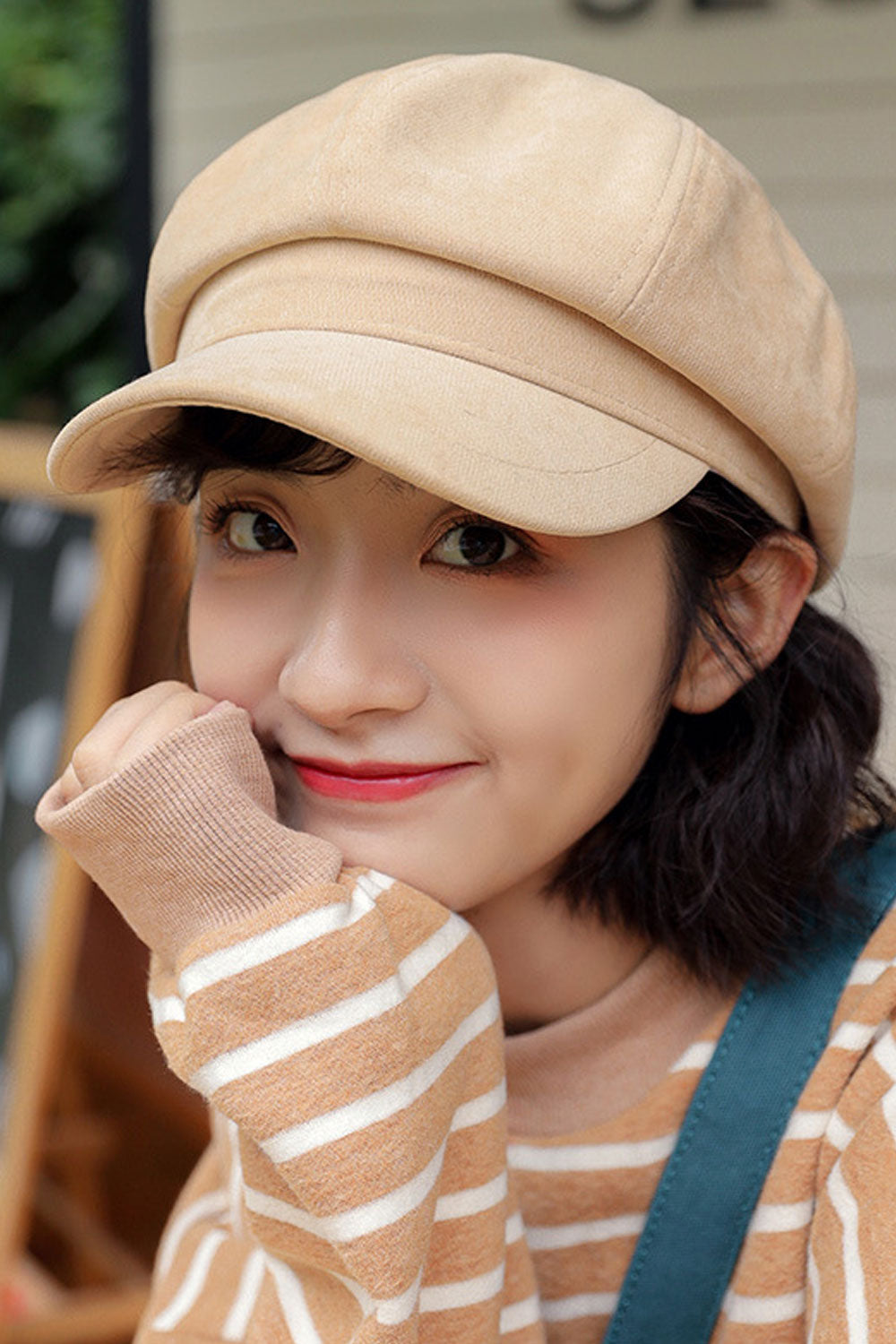 Women Casual Solid Color All Match Warm Trending Beret Hat