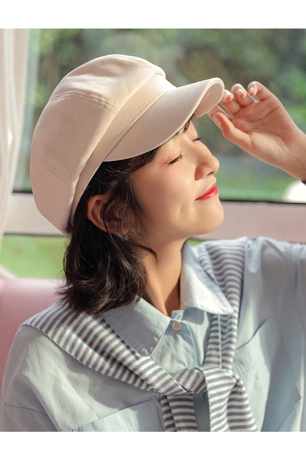Women Casual Solid Color All Match Warm Trending Beret Hat