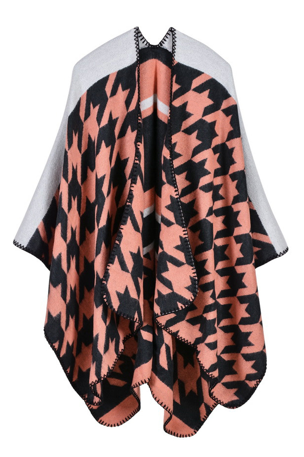 Women Pretty Star Printed Charmin Cashmere Thick Shawl