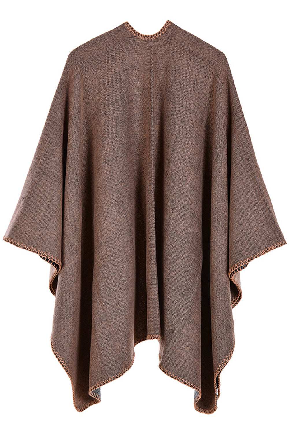 Women Thick Stripe Printed Cashmere Cozy Convenient Shawl