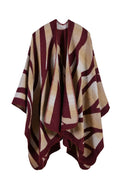 Women Elegant Cashmere Warm Printed Pattern Winter Shawl