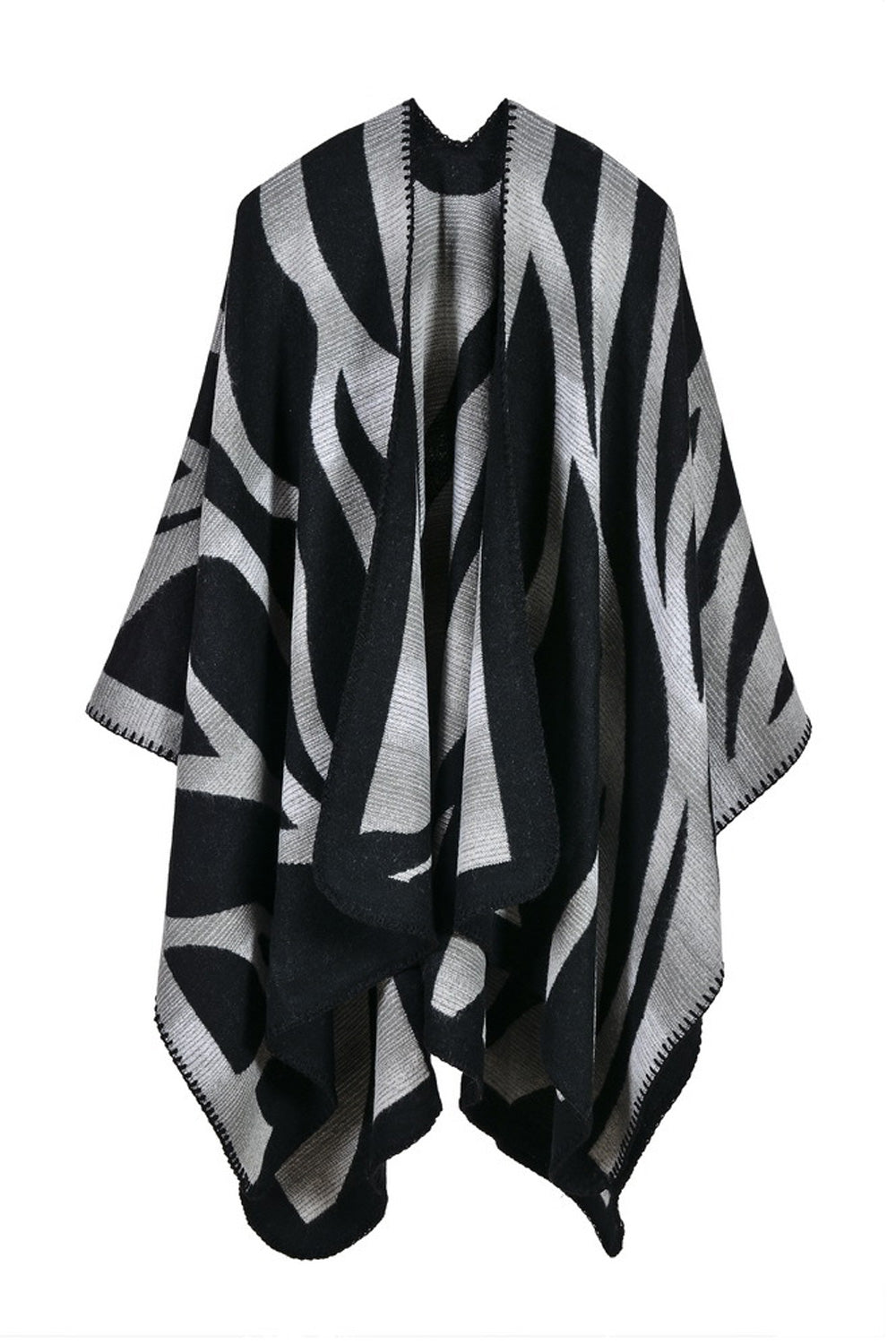 Women Elegant Cashmere Warm Printed Pattern Winter Shawl