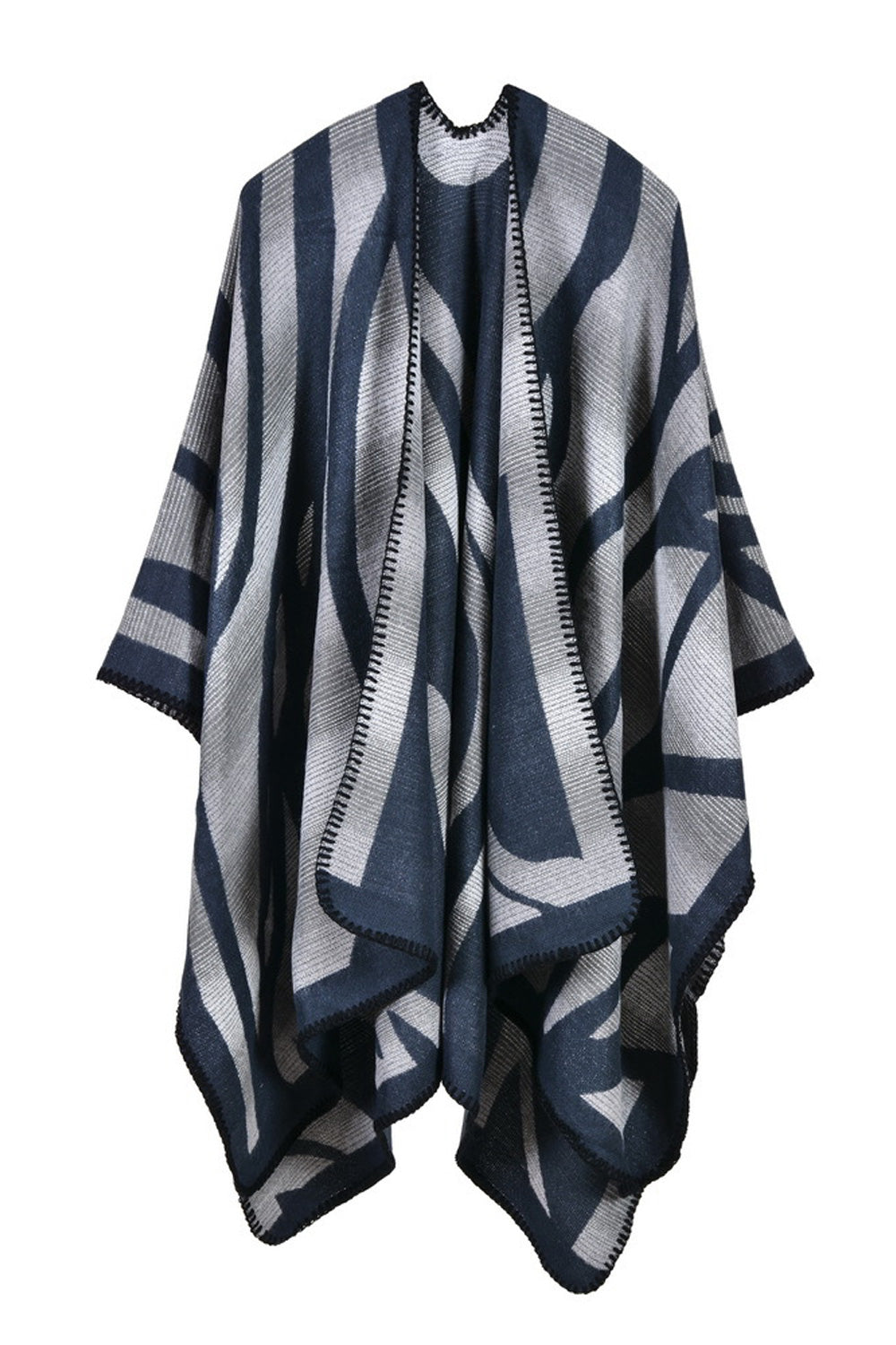 Women Elegant Cashmere Warm Printed Pattern Winter Shawl