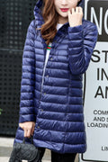 Women Amazing Hooded Neck Windproof Long Sleeve Pretty Padded Jacket