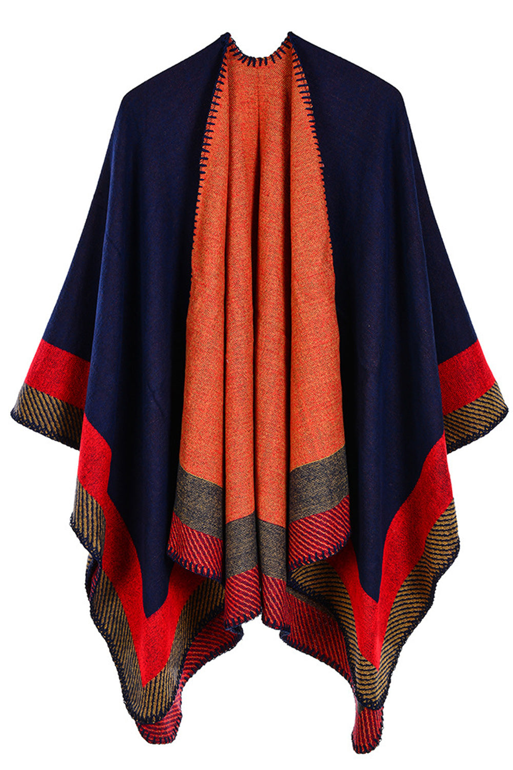 Women Classy Solid Colored Elegant Style Warm Shawl