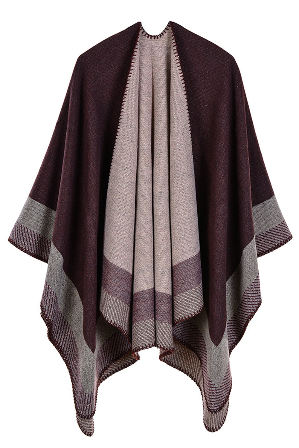 Women Classy Solid Colored Elegant Style Warm Shawl