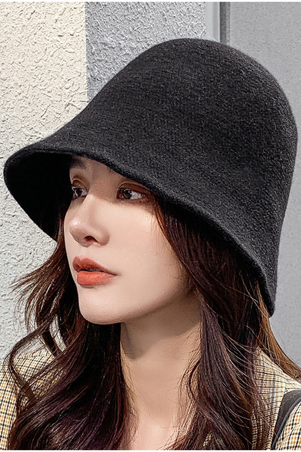 Women Easy Knitted Lightweight Solid Pattern Lovely Beret Hat