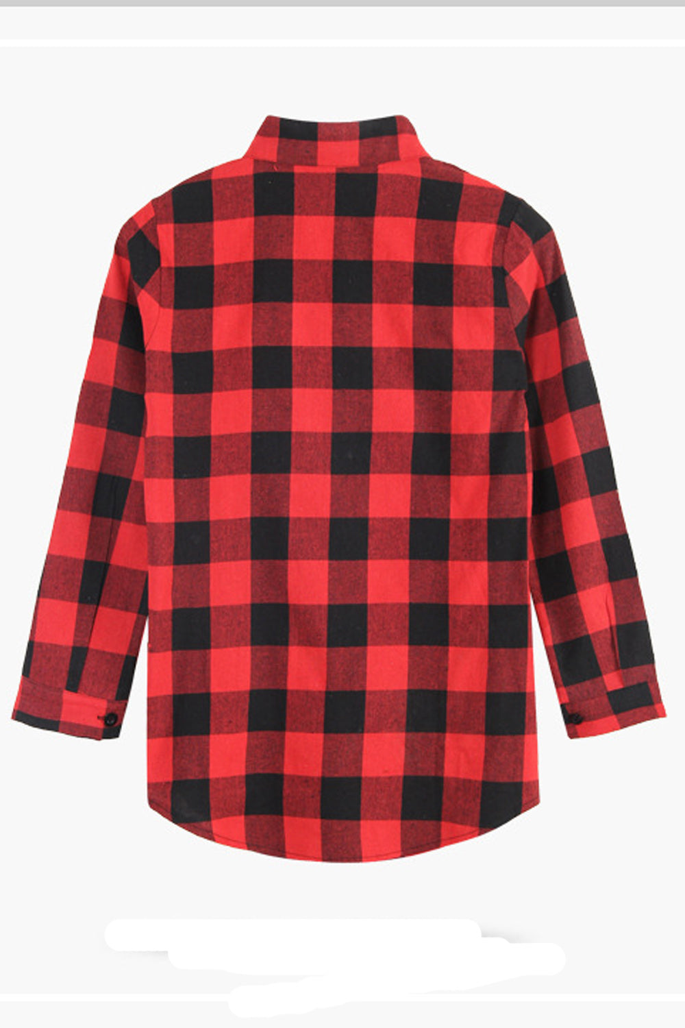 Women Stylish Plaid Pattern Long Sleeve Comfortable Shirt